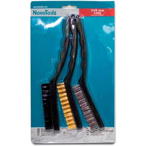 Набор мини щёток NovoTools /3 шт.